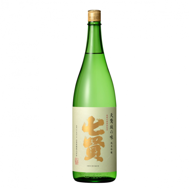 七賢　天鵞絨の味　純米吟醸　1800ml